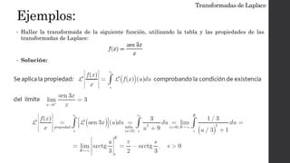 Transformada De Laplace Ppt