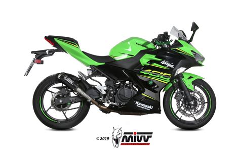 KAWASAKI NINJA 400 Exhaust Mivv MK3 Carbon K.047.SM3C - Mivv