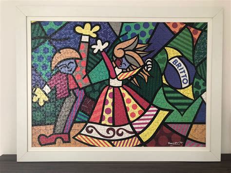 Quadro Romero Brito Item De Decora O Romero Britto Usado