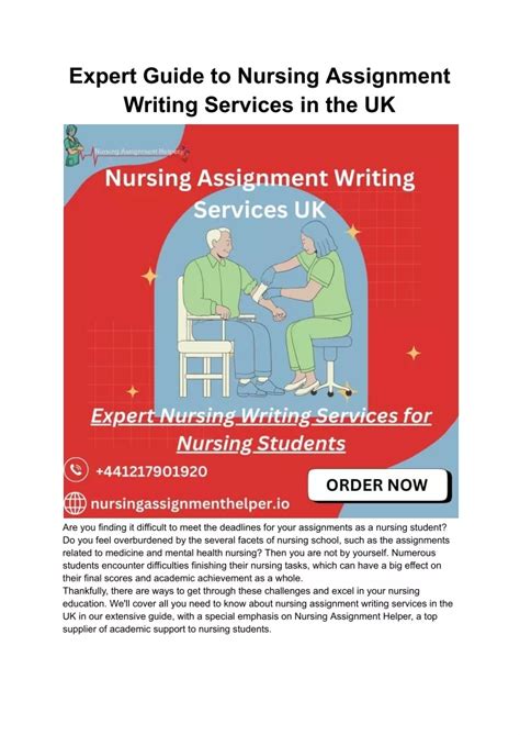 Ppt Expert Guide To Nursing Assignment Writing Services In The Uk