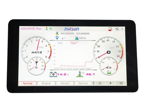 Efi Outboard Motors Touch Screen Gauge Parsun