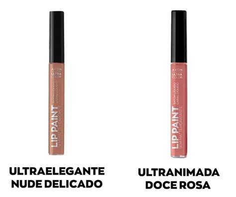 Avon Lip Paint Batom Líquido Semi Matte Hidratante