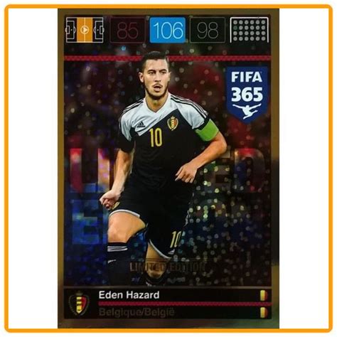 Panini Adrenalyn Xl Fifa 365 Eden Hazard Limited Edition Hobbies