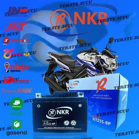 Jual Aki Motor Kering Nkr Gtz5s Yamaha Vixion R15 Aerox 125 Di Lapak Terate Accu Bukalapak