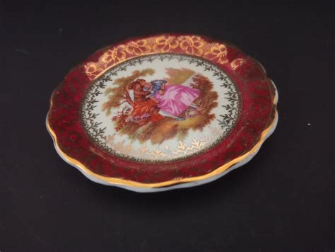 Vintage Limoges Small To Medium Porcelain Plate Fragonard Etsy