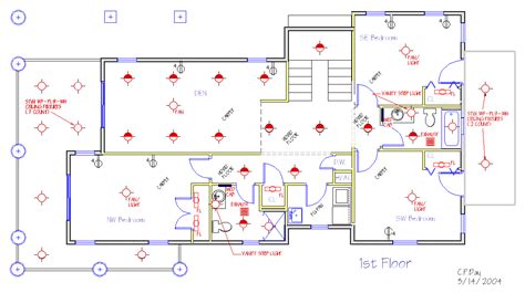 House Electrical Wiring Plan