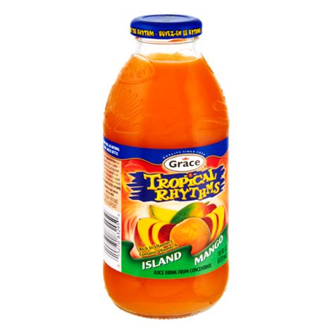 Grace Tropical Rhythms Island Mango Juice Drink From Concentrate