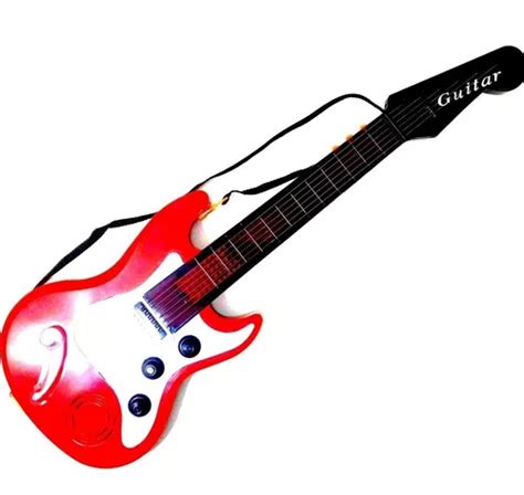 Guitarra El Ctrica Infantil Con Sonidos Y Luces Mercadolibre