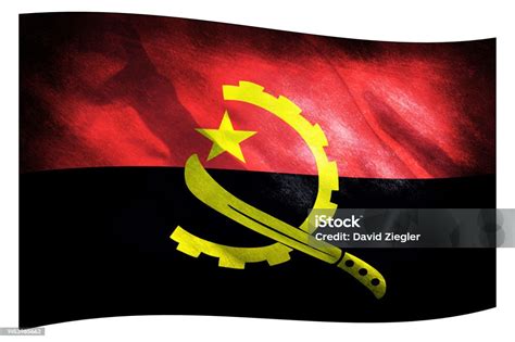 Bendera Angola Ilustrasi Stok Unduh Gambar Sekarang Angolan Flag