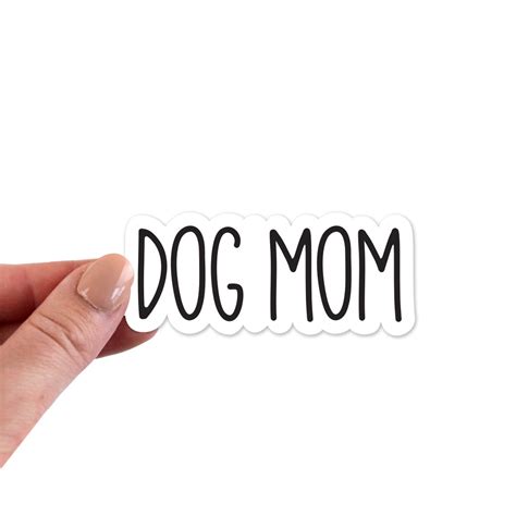 Dog Mom Stickers Dog Mom Sticker Dog Mom Laptop Sticker Dog - Etsy