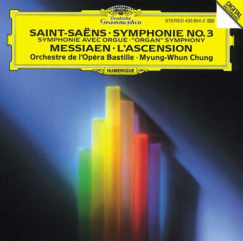 Club CD: SAINT-SAENS - Symphony No. 3 in C minor, Op. 78 'Organ ...