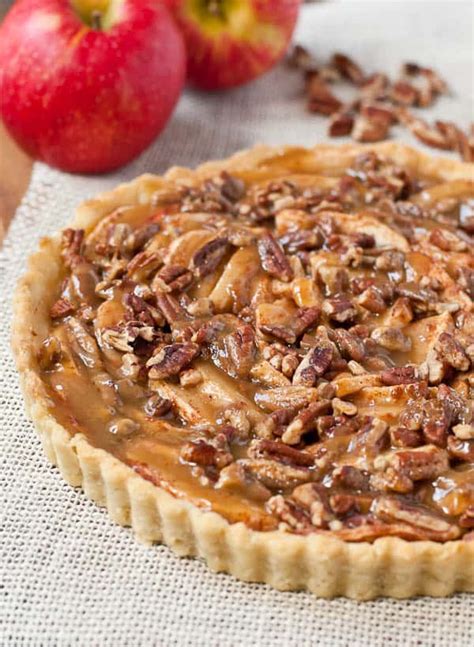 Salted Maple Caramel Apple Tart NeighborFood