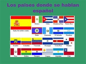 Lesson Plans - Hispanic Countries