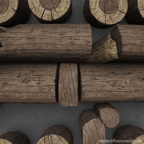 Unity Wood Obstacle Texture Stable Diffusion Online