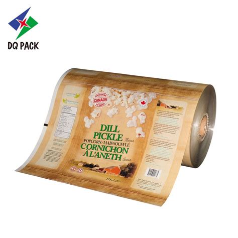 Matte BOPP Metalized Popcorn Packaging