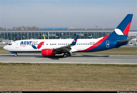 UR AZG Azur Air Ukraine Boeing 737 86J WL Photo By Trenin Oleksii ID