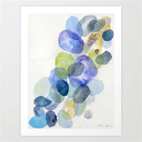 Pebbles Art Print by Dreamy Me | Society6