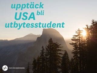 Uppt Ck Usa Bli Utbytesstudent Ppt