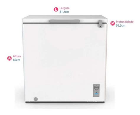 Freezer Horizontal 205 Litros 1 Porta Rcfb21 Midea MercadoLivre