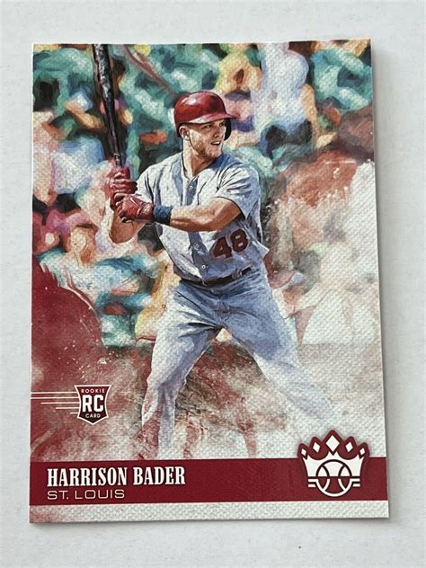 Panini Diamond Kings Sp Harrison Bader Rc For Sale Online