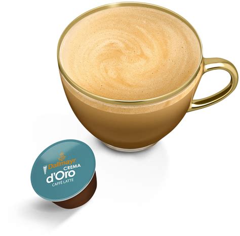 Nescafé Dolce Gusto Dallmayr Crema dOro Caffé Latte Kapseln 16 Port