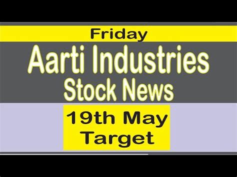 Aarti Ind Share May Target Aarti Ind Share News Today Intraday