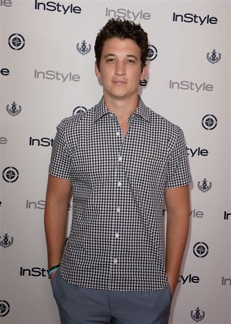 The Divergent Life: Miles Teller at the 12th Annual InStyle Summer Soiree