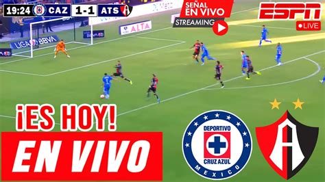 Cruz Azul Vs Atlas En Vivo🔴🔴 Ver Hoy Cruz Azul Vs Atlas Jornada 16 Liga Mx 2024 Resumen Youtube