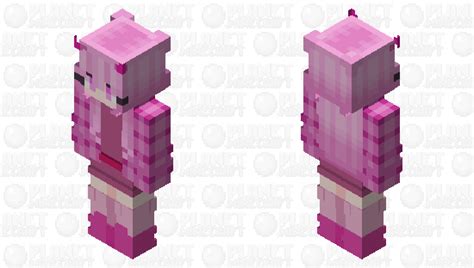 Pink Demon Girl Minecraft Skin