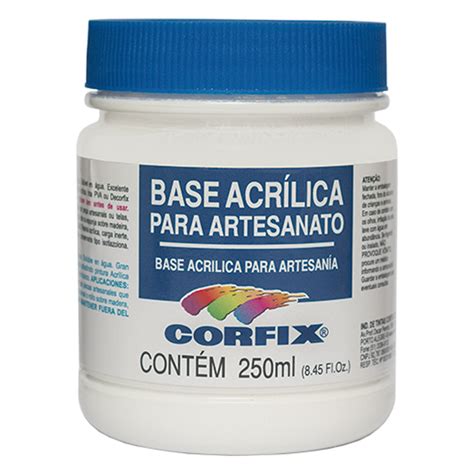 BASE ACRÍLICA 250 ML CORFIX Somos Arte