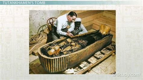 Ancient Egyptian Burial Chamber Art In Tutankhamen S Tomb Lesson