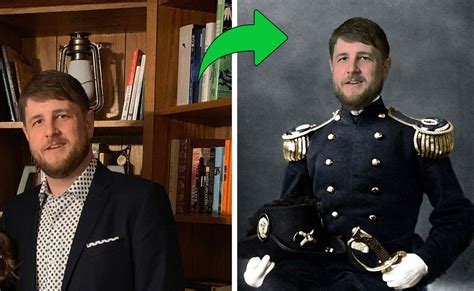 Civil War Custom Personalized Military Portrait Etsy