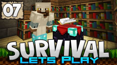 Time To Enchant Survival Let S Play Ep Minecraft Pe W