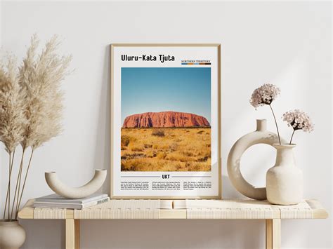 Uluru Kata Tjuta Print Uluru Kata Tjuta Poster Uluru Kata Tjuta Wall