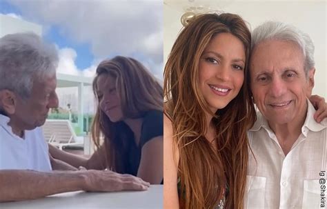 Shakira le cantó a su papá celebrándole los 91 años qué ternura