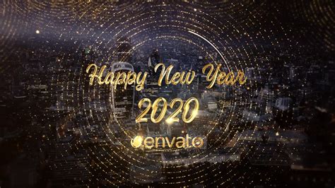 New Year Countdown 2020 Direct Download Videohive 25185138 After Effects