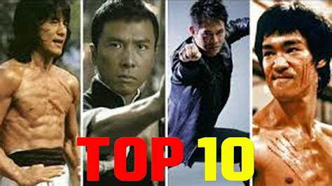 Top 10 Greatest Martial Arts Chinese Actors I Kung Fu Actor I The Best