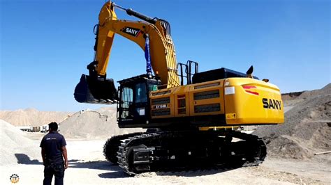 Sany Sy750h Excavator Youtube