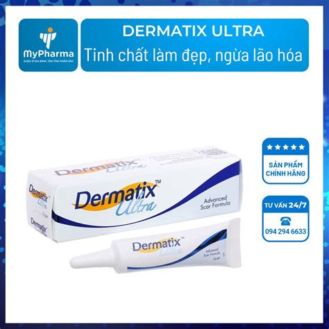 Kem Mờ Sẹo Dermatix Ultra Chính Hãng Tuýp 7g Mypharma