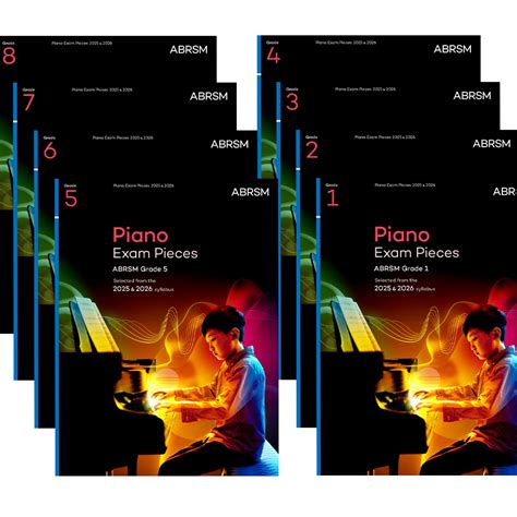 Abrsm Piano Exam Pieces Grade Grade Shopee Malaysia