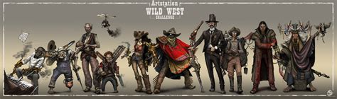 Artstation Wild West Challenge Character Submission