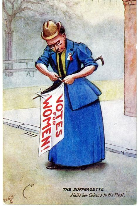 Suffragette Cartoon