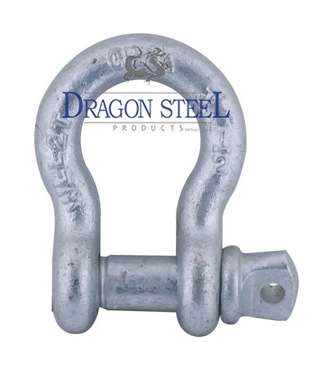 Hot Dip Galvanized Drop Forged Anchor Shackle China Shackle And