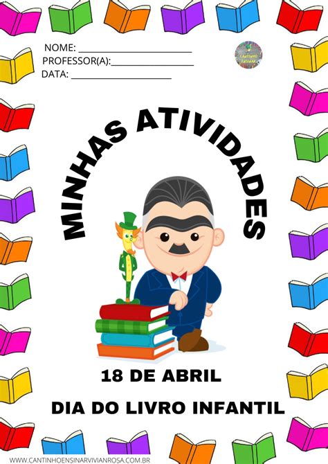 Atividades Dia Do Livro 3 Ano BRAINCP