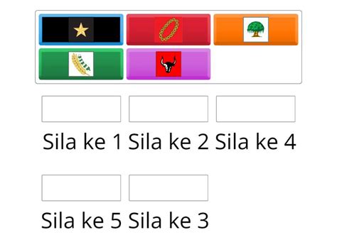 Mengenal Lambang Sila Pancasila Match Up