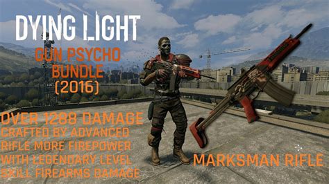 Dying Light Marksman Rifle From Gun Psycho Bundle With Gun