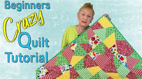 Beginners Crazy Quilt Tutorial The Sewing Room Channel Youtube