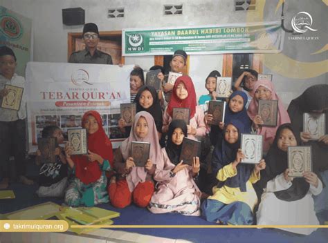 Alhamdulillah Yataqu Sampai Lombok Yayasan Takrimul Quran