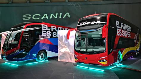 Scania Present En Colombia Su Nueva L Nea De Buses Y Camiones Super