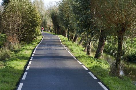 Single Lane Country Road Stock Image Image Of Zuid Road 46993235